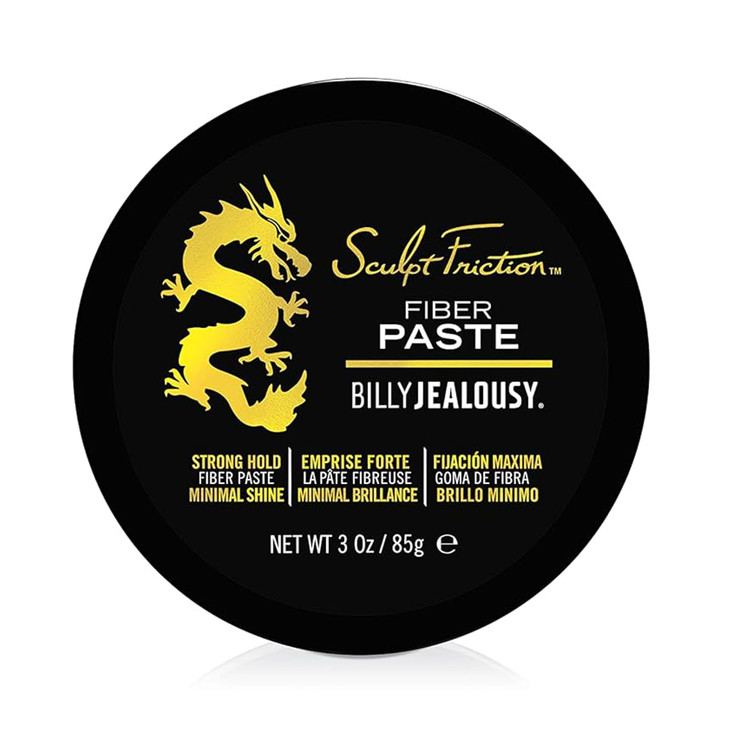 Billy Jealousy Sculpt Friction Fiber Hair Paste for Men Adds Volume Texture with Touchable Hold Low Shine Hair Product f