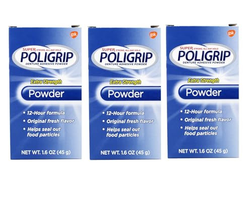 Super POLIGRIP Powder 12hr Hold 16oz 3pk