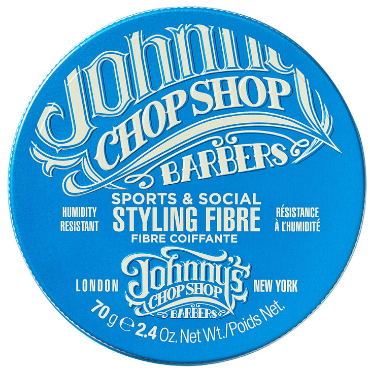 Johnnys Chop Shop Sports Social Fibre Mens Grooming Hair Styling Humidity Resistant Endurance Strong Hold Gel Paste Bees