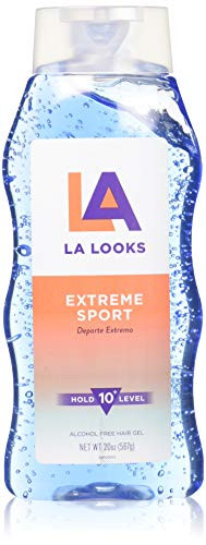 LA Looks Gel 10 Extreme Sport TriActive Hold Blue 20 Ounce 2 Pack B00BNVM8OG