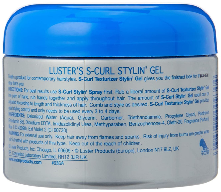 Lusters SCurl Texturizing Gel Styling 105 Ounce 310ml 2 Pack