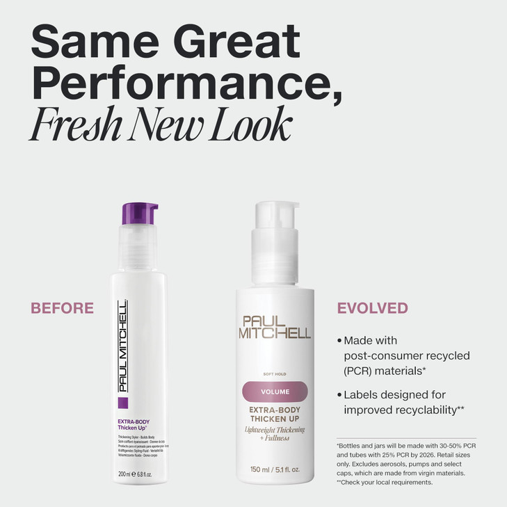 Paul Mitchell ExtraBody Thicken Up Styling Liquid Lightweight Formula Adds Fullness For Fine Hair 68 fl oz