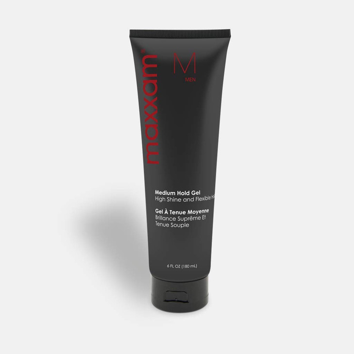 Maxxam Flexible Medium Hold NonFlaking Styling Gel Sculpting Hair Gel with All Day Hold For Men 6 Fl Oz