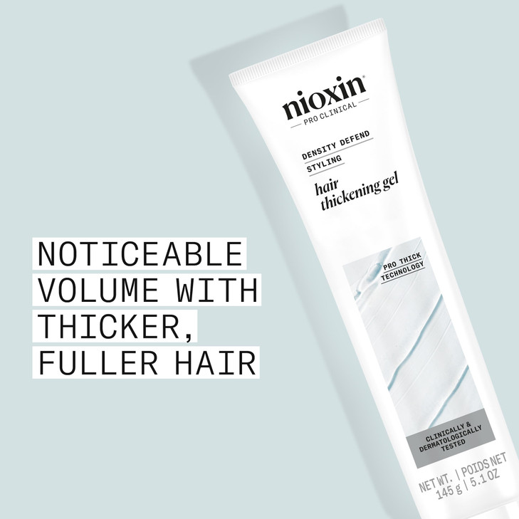 Nioxin Density Defend Hair Thickening Gel For Volumizing and Fuller Hair No Stickiness or Stiffness 51 Fl Oz