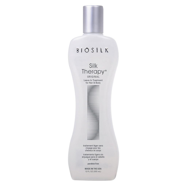 BioSilk Silk Therapy Original Cure Reconstructing Treatment For Adding Shine Helping Prevent Split Ends Sulfate Paraben