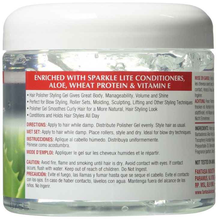 Fantasia Gel 16 Ounce Aloe Clear 473ml 2 Pack