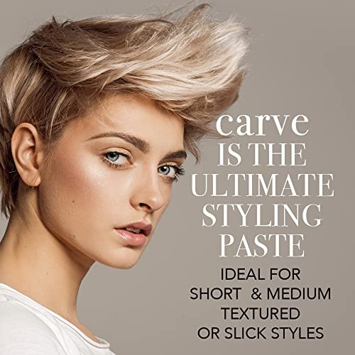 Brocato Carve Texture Hair Paste 2 Oz Styling Texturizer Cream Products for Men and Women Volumizing and Texturizing Pro