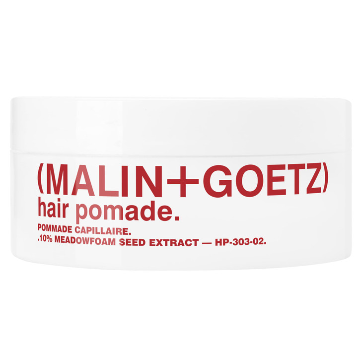 MALINGOETZ Hair Pomade Firm Hold Styling for Volume Shape Texture Beeswax Meadowfoam Cannabis Soybean Oils Tames Flyaway