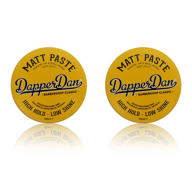 Dapper Dan Matt Paste High Hold Low Shine Hair Paste for Men Versatile Hair Product with Flexible Hold for All Styles Vi