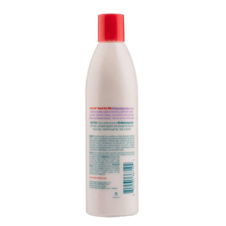 Just for Me Natural Hair Milk Lotion - Hydrates & Strengthens, Contains Coconut Milk, Shea Butter, Vitamin E, & Sunflower Oil, Lightweight Moisture, online at globaldelivered