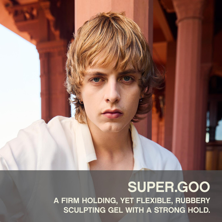KEVINMURPHY SUPERGOO Sculpting Rubbery Gel For All Hair Types Curl Enhancer Natural Finish Firm Hold Hair Gel Water Solu