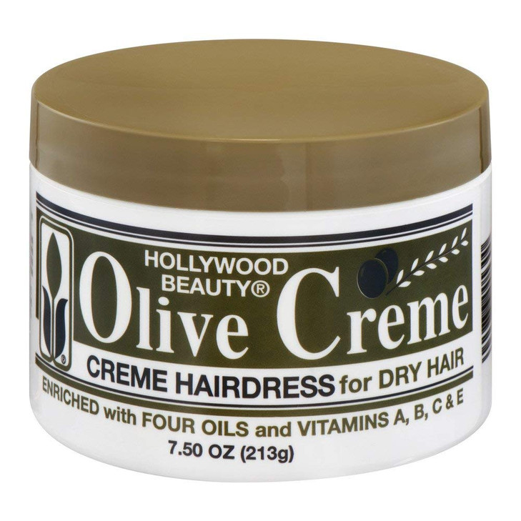 Hollywood Beauty Olive Cholesterol Olive Creme 75 oz