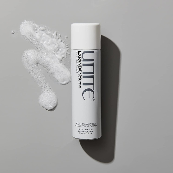 UNITE Hair EXPANDA Volume Volumizing Spray Foam for Lift Root Support Medium Hold Ideal for Fine Limp Hair 8 oz