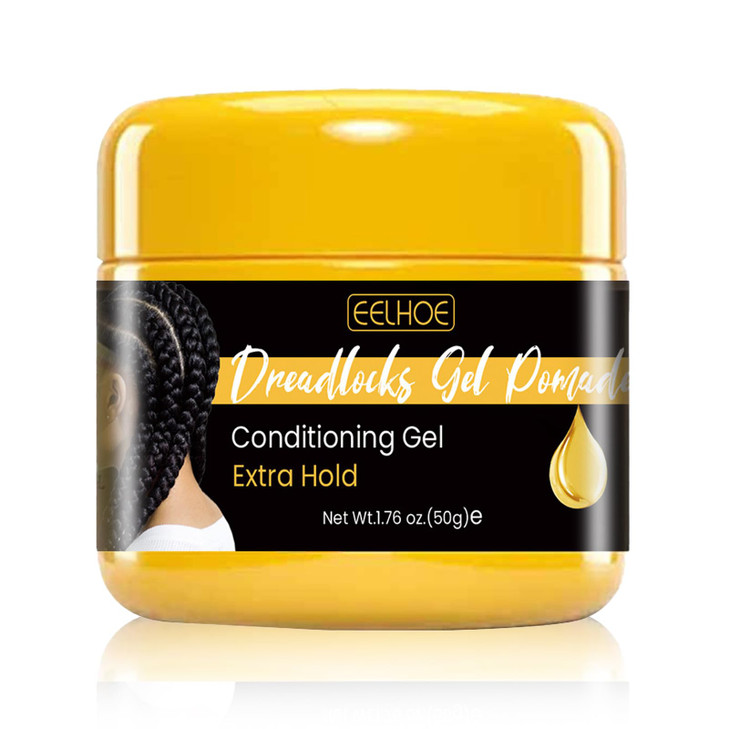 Joyeee Hair Styling Gel 50g Twist and Lock Edge Control for Curly Braids Locs Twists Cornrows Wavy or Kinky Hair No Whit