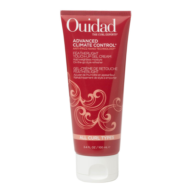 Ouidad Advanced Climate Control Featherlight TouchUp Curl Gel Cream 34 fl oz AntiFrizz Nano Technology OnTheGo Style Ref