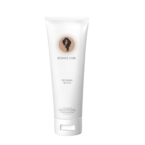Bounce Curl Defining Butta with Murumuru Butter Baobab Oil Moisturizing Butter Cream for Wash Gos or TwistOuts Extra Moi