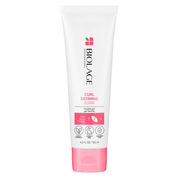 Biolage Styling Curl Defining Elixir For Frizzy Hair Natural Movement Shine Without Stiffness ParabenFree 42 Fl Oz