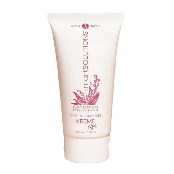 SMART SOLUTIONS Curl Nourishing Kreme 5 oz Curl Defender Defies Humidity Replenishes Nutrients