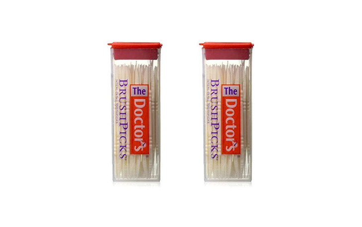 The Doctor's BrushPicks Interdental Toothpicks, 120-Picks per Pack (2-Pack) online at globaldelivered