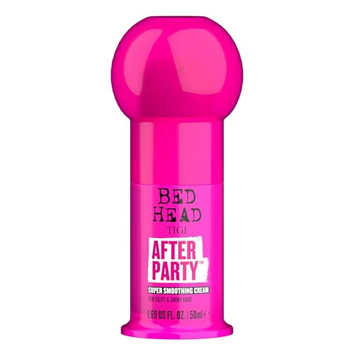 Bed Head by TIGI After Party Super Smoothing Cream Anti Frizz Hair Styling Product Humidity Protection for Frizzy or Dul