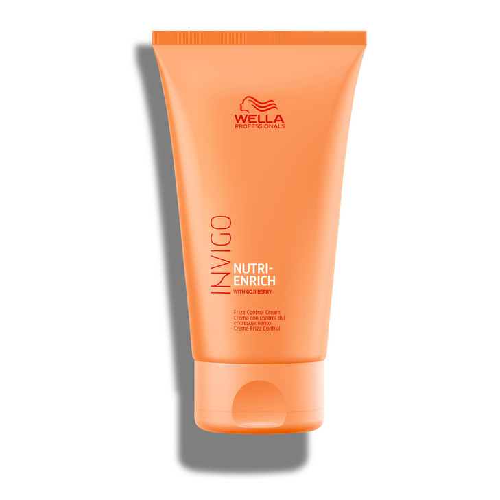 Wella Professionals Invigo NutriEnrich Frizz Control Cream with Goji Berry For Dry or Stressed Hair Deep Nourishment Smo