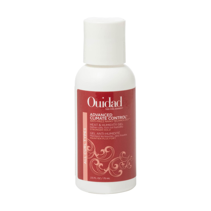Ouidad Advanced Climate Control Heat Humidity Stronger Hold Gel Travel Size 25 fl oz AntiFrizz Nano Technology Styling G