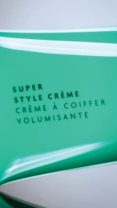 RCo BLEU Super Style Crme Mini Adds Softness Hydration Frizz Prevention Vegan Sustainable CrueltyFree 1 Oz