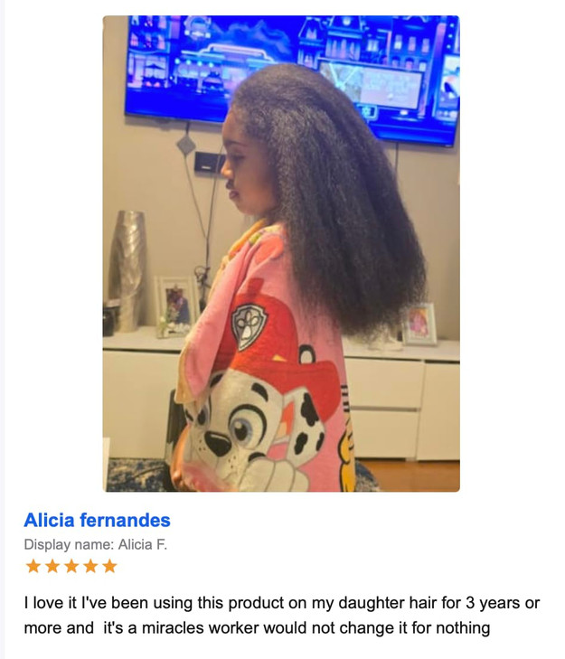 JOrganic Solutions Kids Daily Hair Growth Moisturizer with Marshmallow Root Avocado Oil for Curly Textured Hair 8 Oz