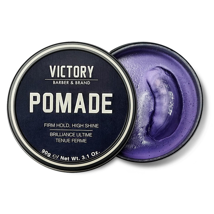 Victory Barber Brand Pomade for Men 31 Ounce Water Based Pomade for Men High Shine Hair Wax for Men Strong Hold Pomade M