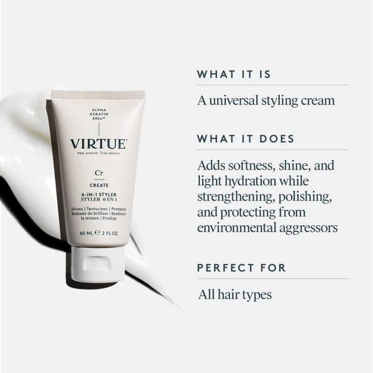 Virtue 6in1 Hair Styler Styling Cream