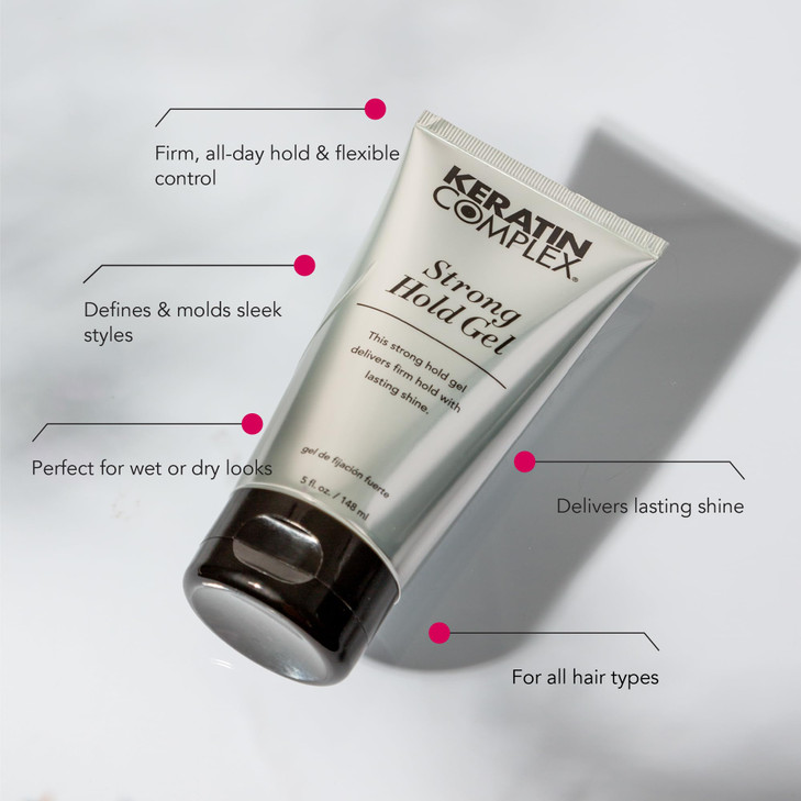 Keratin Complex Strong Hold Gel 5 fl oz