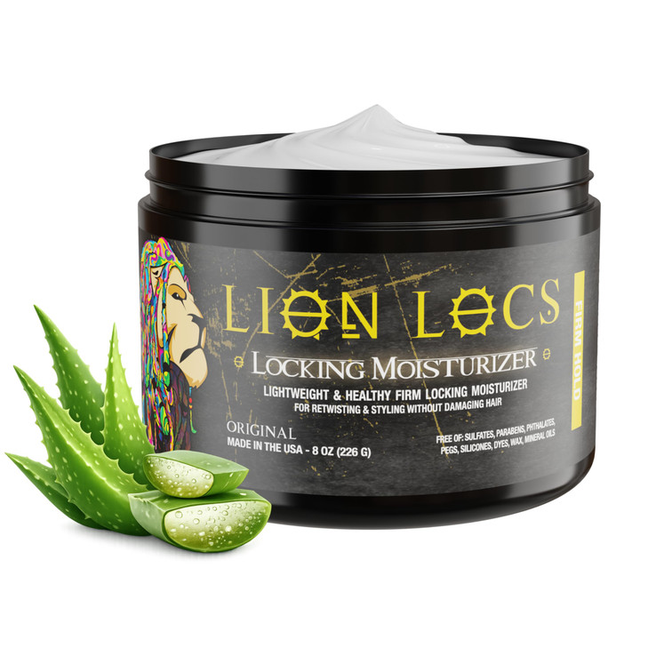 Beard Gains Lion Locs Dreadlock Locking Gel for Retwists Braids ResidueFree Hair Moisturizer for Dreads No Buildup LongL
