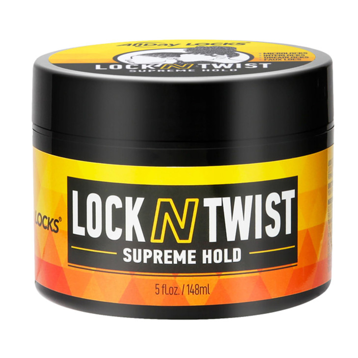 AllDay Locks Lock N Twist Supreme Hold Extreme Styling Control For Locs Microlocs Twists And Retwists Provides Edge Cont