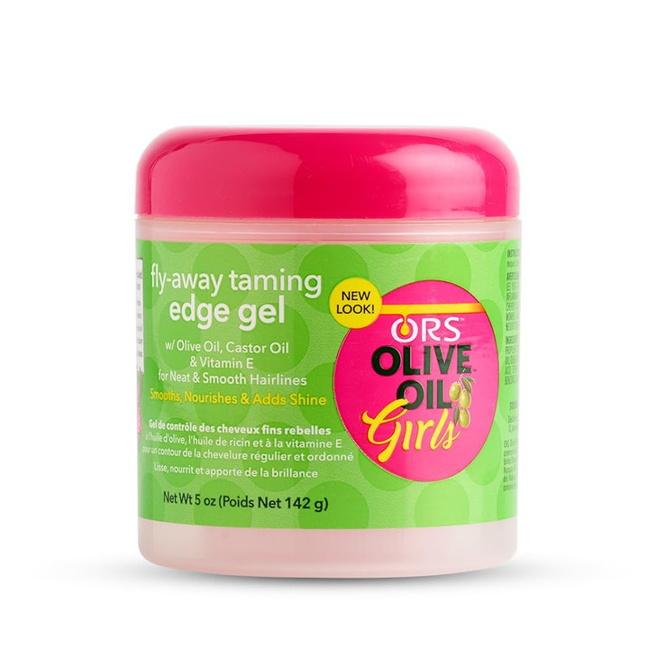 ORS Olive Oil Girls FlyAway Taming Edge Gel with Vitamin E 50 Ounces