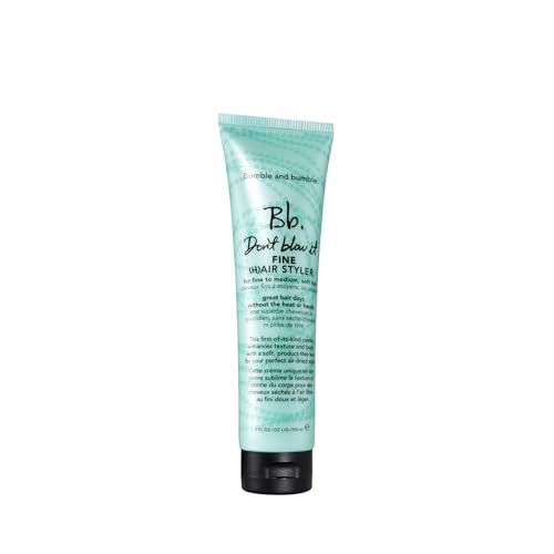 Bumble and bumble Dont Blow It Fine Hair Styler Air Dry Cream For Fine to Medium Hair 5 Fl Oz