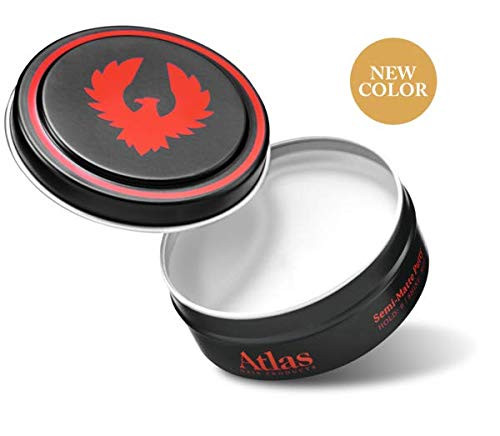 Atlas Texture Clay Natural Matte Finish with Medium Shine 24 Ounce Ultra Lightweight Medium to Firm Hold Texturizing Thi