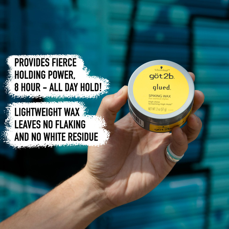 Got2b Glued Spiking Hair Wax Fierce Holding Power 2 oz