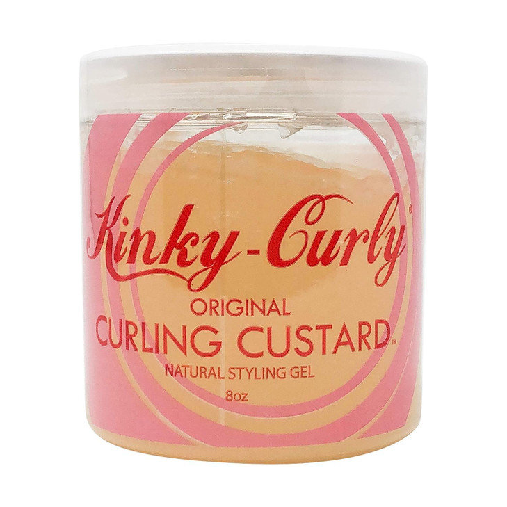 Kinky Curly Original Curling Custard Natural Styling Gel 8ozPack of 3