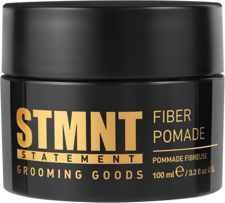 STMNT Grooming Goods Fiber Pomade 338 oz SemiMatte Finish Strong Control Easy To Wash Out