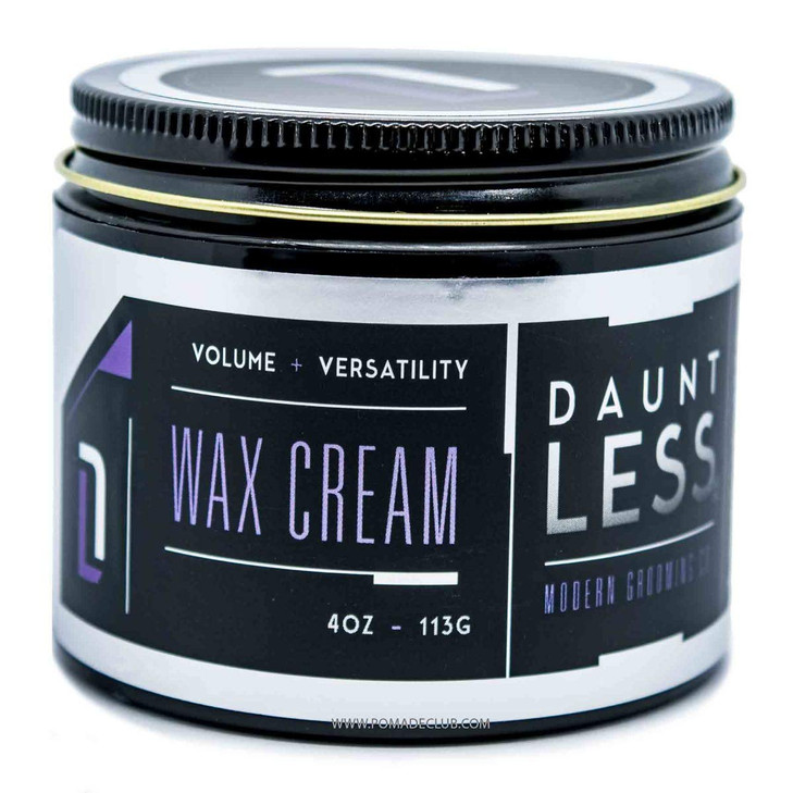 Dauntless Modern Grooming Co WAX CREAM Multipurpose Hair Styling MediumFirm Hold Low Shine 4 ounces