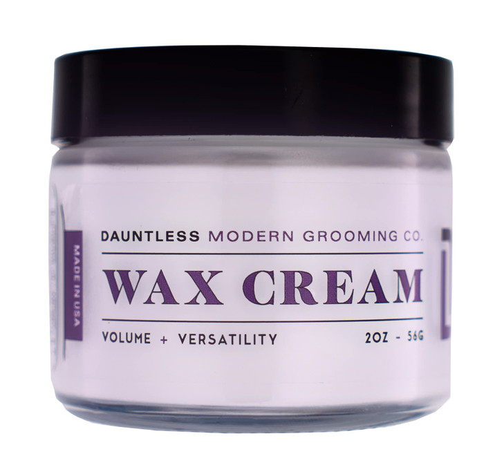 Dauntless Modern Grooming Co WAX CREAM REFORMULATED FEARLESS SCENT Multipurpose Hair Styling MediumFirm Hold Low Shine 2
