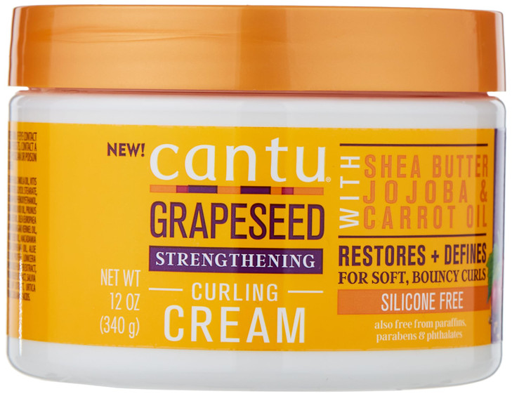 Cantu Grapeseed Strengthening Curl Cream 12 oz