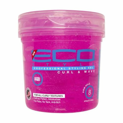 ECOCO EcoStyler Styling Gel Curl and Wave 16 oz Pack of 2