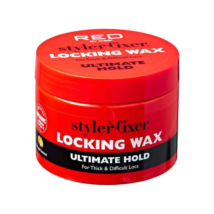 Red by Kiss Hold Locking Gel Ultimate Hold for Thin Locs Twists Hydrating Conditioning NonFrizz NonFlaking No BuildUp En