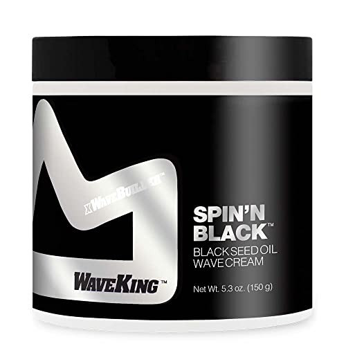 Wave King x Wavebuilder Spinn Black Black Seed Oil Wave Cream