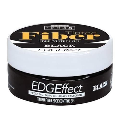 MAGIC EDGEffect Tinted Fiber Edge Control Gel 1 oz BLACK