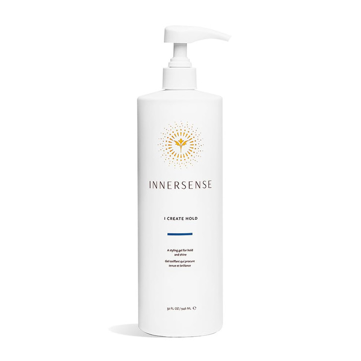 INNERSENSE Organic Beauty Natural I Create Hold Styling Gel NonToxic CrueltyFree Clean Haircare Pump Bottle 32 fl oz 946