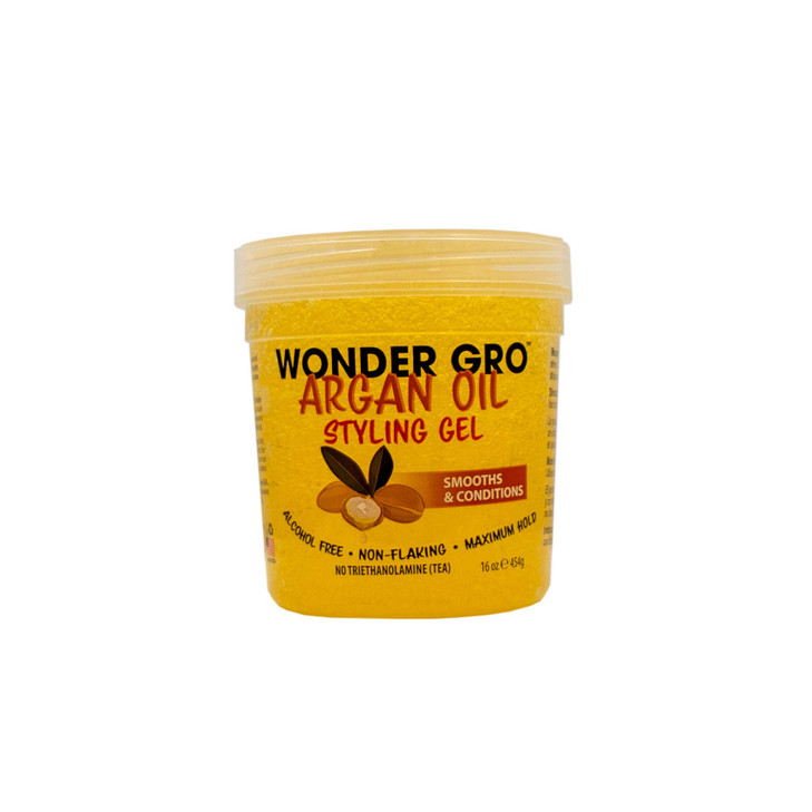 Wonder Gro Argan Oil Hair Styling Gel 16 fl oz