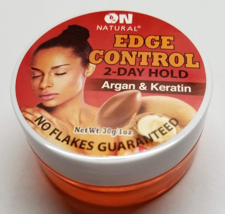 On Natural Organic Edge Control Hair Gel Argan and Keratin
