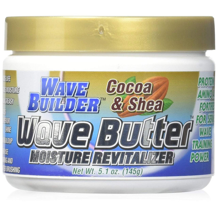 WaveBuilder Cocoa Shea Wave Butter Moisture Revitalizer 48 oz Pack of 4